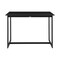 Armen Living Grand Outdoor Patio 5-Piece Bar Table Set in Aluminum with Gray Cushions 840254333321 - alternate 8
